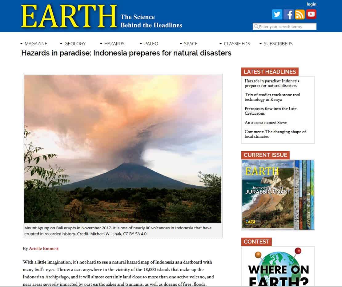 Hazards In Paradise: Indonesia Prepares For Natural Disasters - Pacific ...