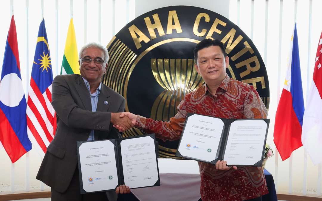 Pacific Disaster Center and the AHA Centre reaffirm their shared dedication to disaster risk reduction